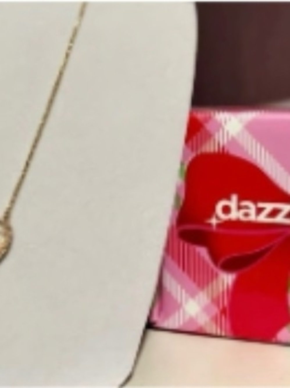 Park Lane Gold Chain with Mother Of Pearl Heart Pendant Dazzle Drop BNIB - Picture 6 of 6